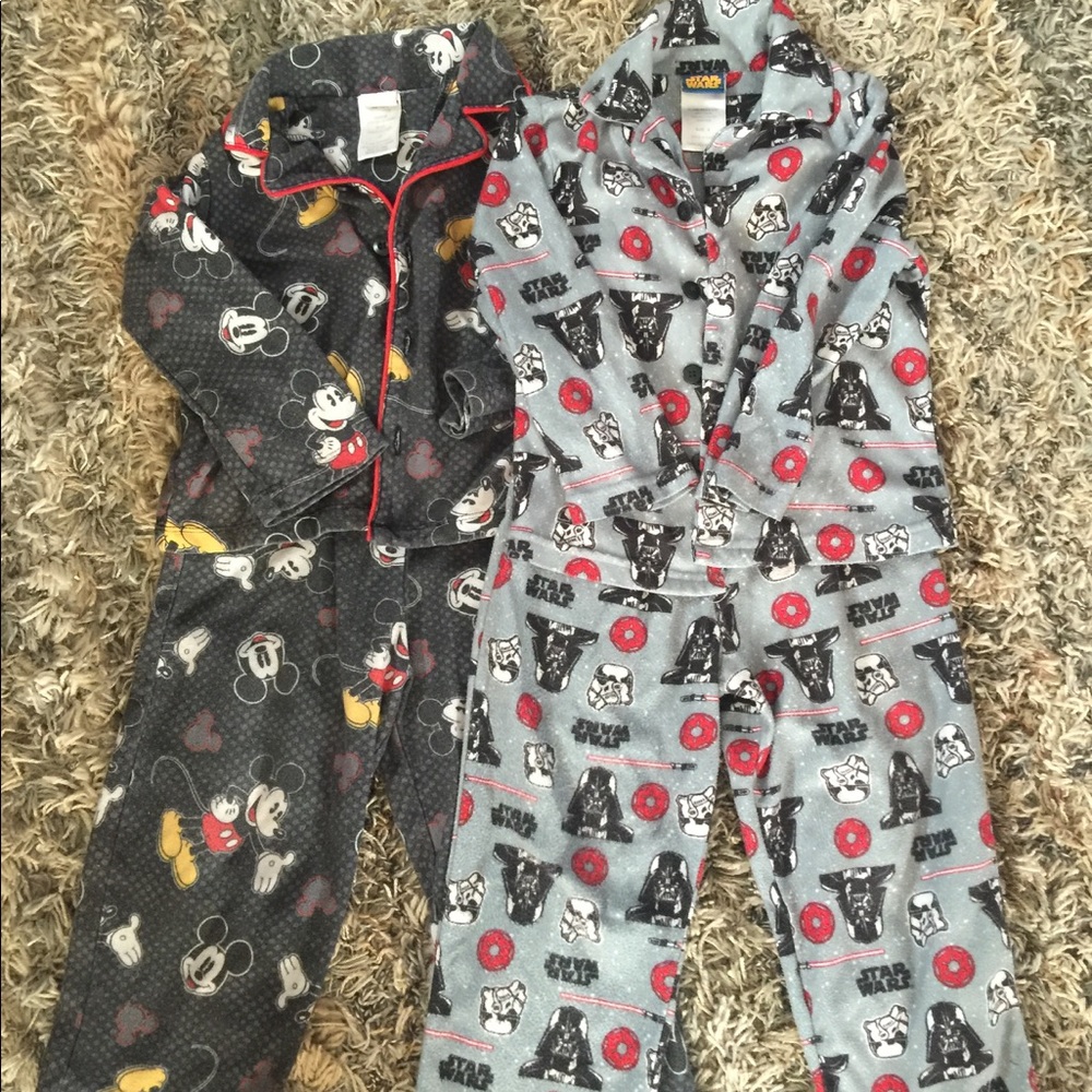 Boys Flannel Pj Bundle size 4